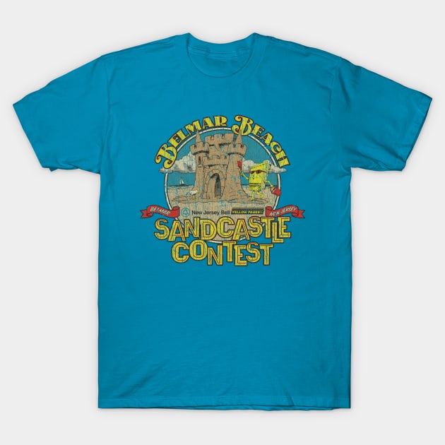 Belmar Beach Sandcastle Contest 1987 T-Shirt by JCD666